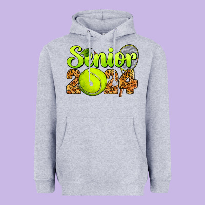 Tennis Senior 2024 Heavyweight Hoodie Designed By Barkaloodesign