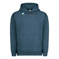 Pigment Midnight Navy Cleveland clinic Urban Hoodie - DesignPulse