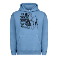 Pigment Pebble Blue New Hump day camel Guess What Day Urban Hoodie - DesignPulse