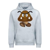 Heather Grey goomba Urban Hoodie - DesignPulse