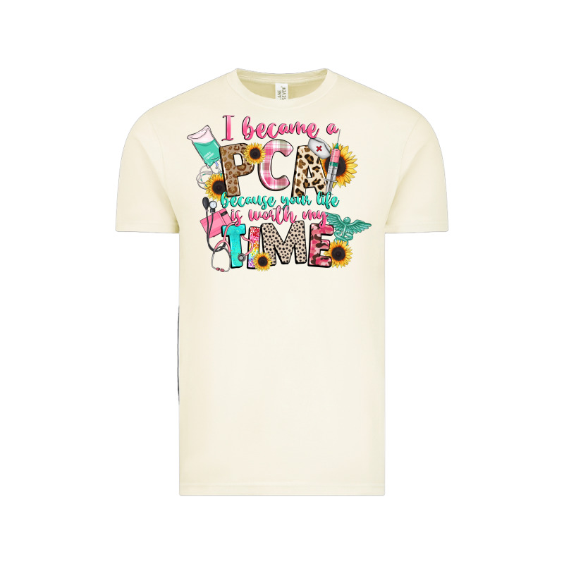 I Became A Cna Because Your Life Is Worth My Time Vintage Tee by CowGirlArtShop | Teevron