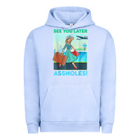 Pigment Grape Ice see you later assholes t shirt Urban Hoodie - DesignPulse