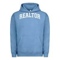 Pigment Pebble Blue realtor Urban Hoodie - DesignPulse