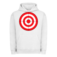 Pigment Lunar Rock bulls eye target lazy diy halloween costume darts shooting t shirt Urban Hoodie - DesignPulse