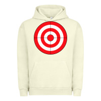 Pigment Pistachio bulls eye target lazy diy halloween costume darts shooting t shirt Urban Hoodie - DesignPulse
