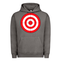 Pigment Tornado bulls eye target lazy diy halloween costume darts shooting t shirt Urban Hoodie - DesignPulse