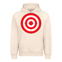 Sandshell bulls eye target lazy diy halloween costume darts shooting t shirt Urban Hoodie - DesignPulse