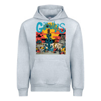 Heather Grey growlers Urban Hoodie - DesignPulse