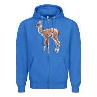 True Royal Guanaco Llama Baby Zipper Hoodie - LillyAllenDesigns