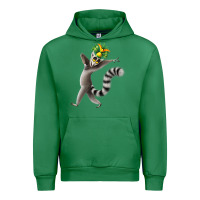 Emerald All Hail King Julien Urban Hoodie - DesignPulse