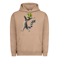 Pigment Burro All Hail King Julien Urban Hoodie - DesignPulse