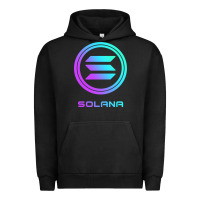 Pigment Black solana crypto sol coin blockchain decentralized application long sleev Urban Hoodie - DesignPulse