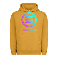 Pigment Peanut Butter solana crypto sol coin blockchain decentralized application long sleev Urban Hoodie - DesignPulse