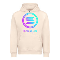 Sandshell solana crypto sol coin blockchain decentralized application long sleev Urban Hoodie - DesignPulse