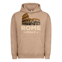 Pigment Burro Cool Vintage Roma Italia Colosseum Souvenirs, Rome Italy Pullover Hood Urban Hoodie - DesignPulse