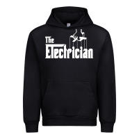 Black the electrician the godfather parody design hipste Urban Hoodie - PixelWave