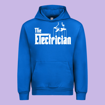 The Electrician The Godfather Parody Design Hipste Urban Hoodie Designed By Pixelwave
