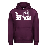 Mauve Wine the electrician the godfather parody design hipste Urban Hoodie - PixelWave