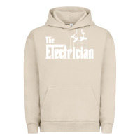 Pigment French Oak the electrician the godfather parody design hipste Urban Hoodie - PixelWave