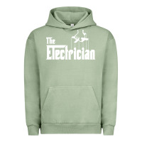 Pigment Oil Green the electrician the godfather parody design hipste Urban Hoodie - PixelWave