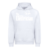 White the electrician the godfather parody design hipste Urban Hoodie - PixelWave