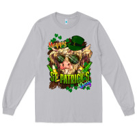Moon Dust St. Patrick's Day Cow Long Sleeve Tee - HowdyJamesFarm