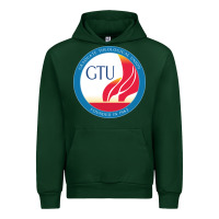 Forest Green graduate, theological, education (GTU) Urban Hoodie - PixelWave