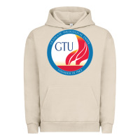 Pigment French Oak graduate, theological, education (GTU) Urban Hoodie - PixelWave