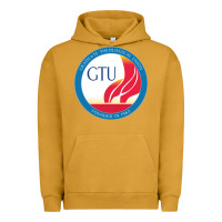 Pigment Peanut Butter graduate, theological, education (GTU) Urban Hoodie - PixelWave