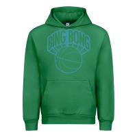 Emerald bing bong vintage distressed Urban Hoodie - PixelWave