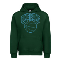 Forest Green bing bong vintage distressed Urban Hoodie - PixelWave