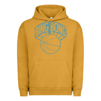 Pigment Peanut Butter bing bong vintage distressed Urban Hoodie - PixelWave