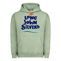 Pigment Oil Green #long john silvers Urban Hoodie - PixelWave