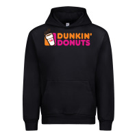 Black Dunkin'donuts Urban Hoodie - PixelWave