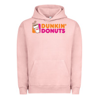 Pigment Salmon Dunkin'donuts Urban Hoodie - PixelWave