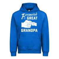 Cobalt Promoted to Great Grandpa Urban Hoodie - PixelWave