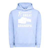 Pigment Grape Ice Promoted to Great Grandpa Urban Hoodie - PixelWave