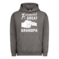 Pigment Tornado Promoted to Great Grandpa Urban Hoodie - PixelWave