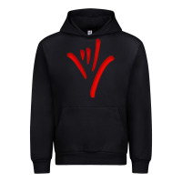 Black asl (american sign language) tshirt  i love you classic Urban Hoodie - PixelWave