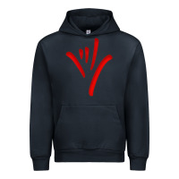 Navy asl (american sign language) tshirt  i love you classic Urban Hoodie - PixelWave
