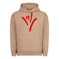 Pigment Burro asl (american sign language) tshirt  i love you classic Urban Hoodie - PixelWave