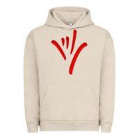 Pigment French Oak asl (american sign language) tshirt  i love you classic Urban Hoodie - PixelWave