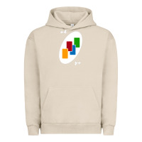 Pigment French Oak Uno Card Game Draw Four Urban Hoodie - PixelWave