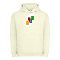 Pigment Pistachio Uno Card Game Draw Four Urban Hoodie - PixelWave