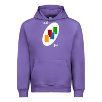 Tulip Uno Card Game Draw Four Urban Hoodie - PixelWave