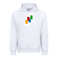 White Uno Card Game Draw Four Urban Hoodie - PixelWave