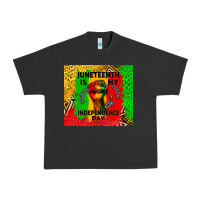 Pigment Black juneteenth is my independence day Urban Heavy Tee - CowGirlArtShop