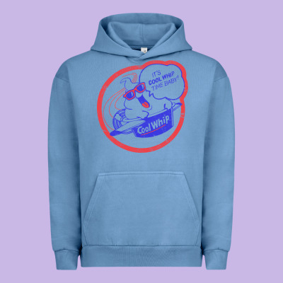 Cool Whip Vintage Design   80s Aesthetic Urban Hoodie Designed By Pixelwave