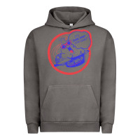 Pigment Tornado cool whip vintage design   80s aesthetic Urban Hoodie - PixelWave