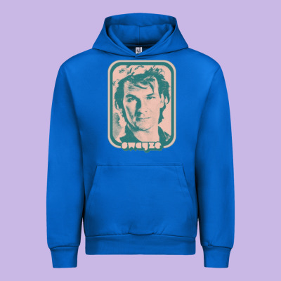 Patrick Swayze Retro 80s Fan Aesthetic Design Urban Hoodie Designed By Pixelwave